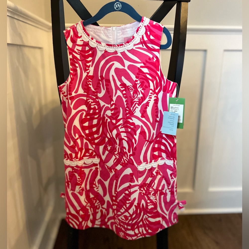 NWT Lilly Pulitzer Little Lilly Classic Shift Dress - Girls Size 8